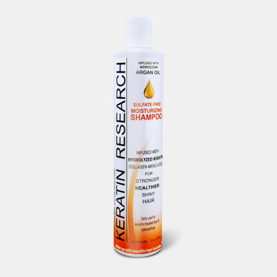 Увлажняющий шампунь без сульфатов Keratin Research Sulfate Free Shampoo, 300 мл