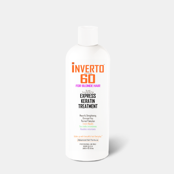  Кератиновый комплекс для выпрямления и восстановления светлых волос Inverto 60 Blond, 1000 мл
