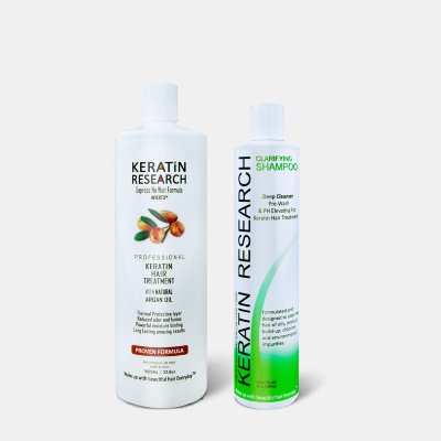 Набор Кератина Keratin Research Pro для кератинового выпрямления волос 1000/300 мл