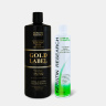 Набор Кератина Keratin Research Gold Label Pro для кератинового выпрямления волос 1000/300 мл