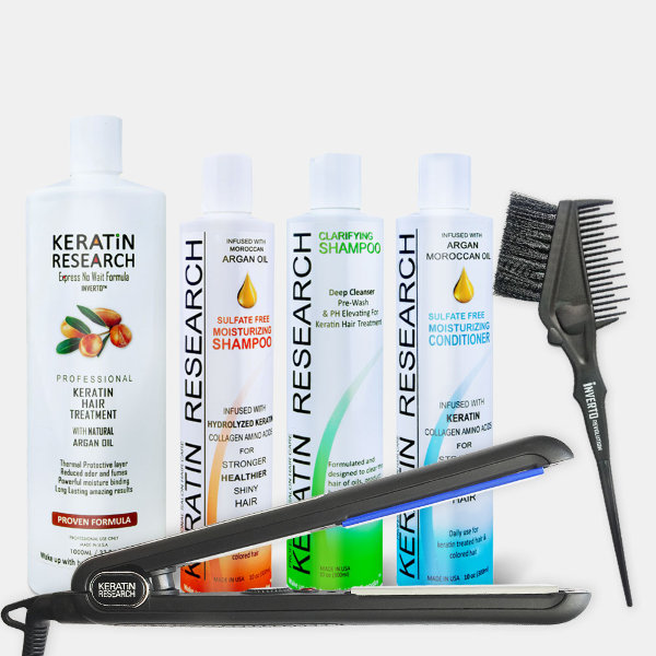 Набор Кератина Keratin Research Maxi Kit для кератинового выпрямления волос