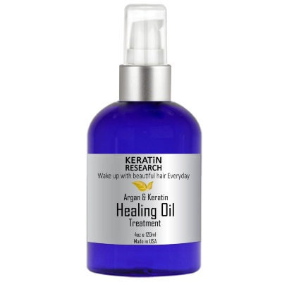 Масло аргановое с кератином для волос Healing Oil Treatment