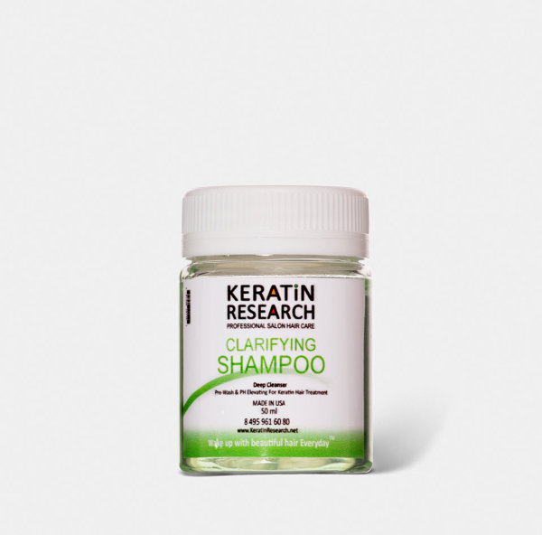 Шампунь очищающий Keratin Research Clarifying Shampoo, 50 мл